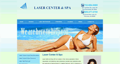 Desktop Screenshot of laserhairremovalofnewjersey.com